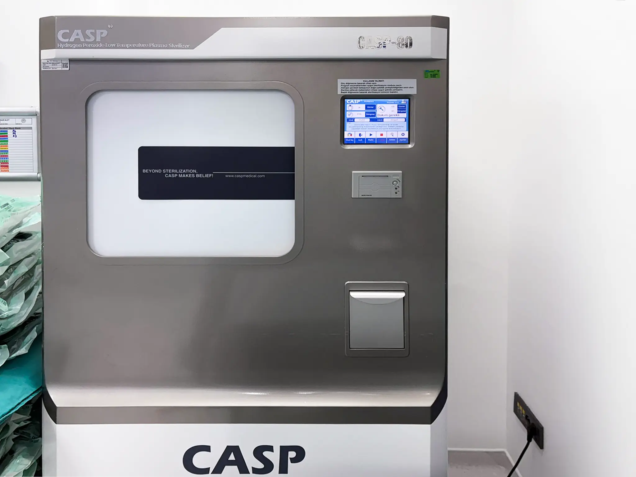 Immagine della macchina di sterilizzazione secondo il protocollo Harvard